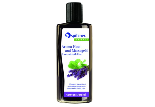 Spitzner Aroma Haut- und Massageöl harmonisierend, 190 ml