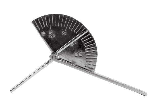 Fingergoniometer, 9 cm