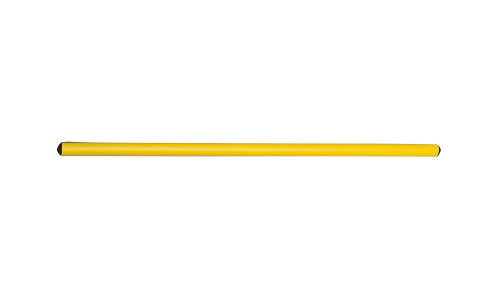 Turnstab aus Kunststoff, 100 cm, gelb