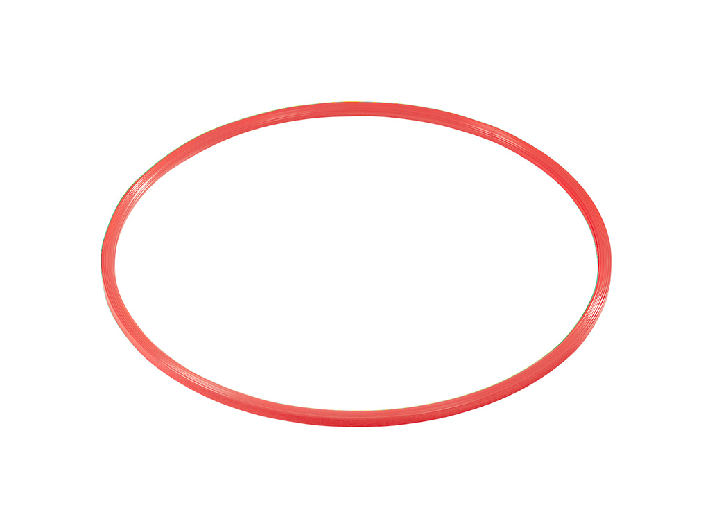 Gymnastikreifen aus Kunststoff, Ø 60 cm, rot